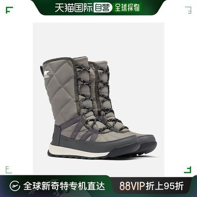 日潮跑腿Sorel 冬季系带时尚保暖防水雪地靴 灰色 24cm 53874266