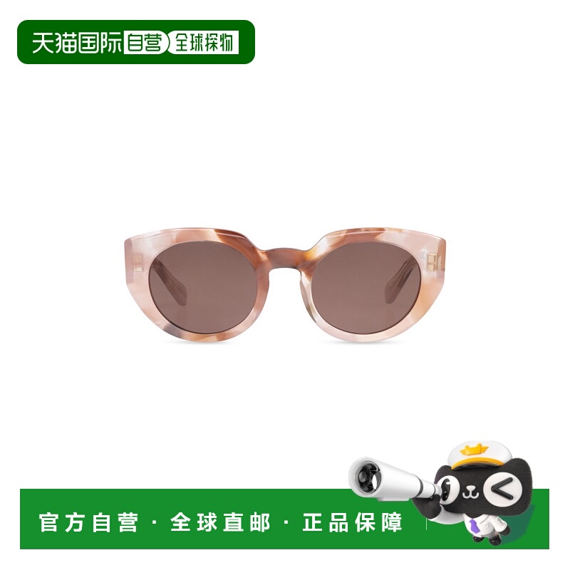 香港直邮CHLOÉ 女士眼镜 CH0311S0004 AW2025 棕色 全框太阳镜