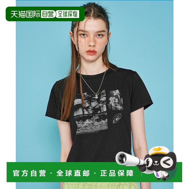 韩国直邮NASTY FANCY CLUB街头辣妹潮牌酷帅休闲时尚新款T恤FQB10