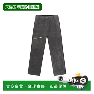 1h可退 香港直邮Represent 男士 工装裤子 MLM100356 black黑色