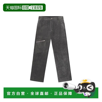 1h可退 香港直邮Represent 男士 工装裤子 MLM100356 black黑色