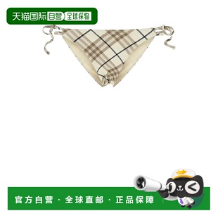 女士 1h可退 巴宝莉 Burberry 格紋側繫比基尼內褲 香港直邮潮奢
