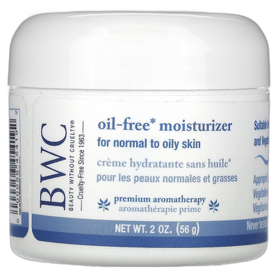 香港直邮Beauty Without Cruelty,面&颈部无油保湿霜，2盎司（56g