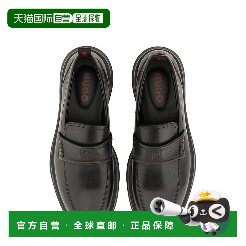 1h可退 欧洲直邮hugo boss 男士 正装鞋休闲商务男鞋乐福鞋休闲鞋