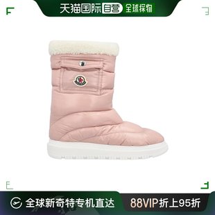 女童徽标短靴童鞋 潮奢 99新未使用 Moncler 盟可睐