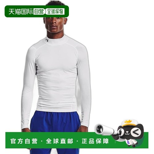 【日本直邮】UNDER ARMOUR安德玛 运动打底衫 半高领长袖修身