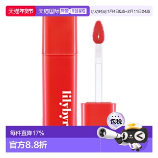 韩国直邮LILYBYRED丽丽百乐 染唇液 #08 Confident Cherry T正品