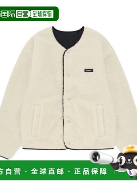 韩国直邮COVERNAT 夹克CO2303JK21IV公用REVERSIBLE COLLARLESS C