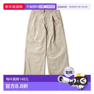 日本直邮GRIP SWANY 男装 宽松版型 灯芯绒弹力长裤 橡筋腰头 GSW