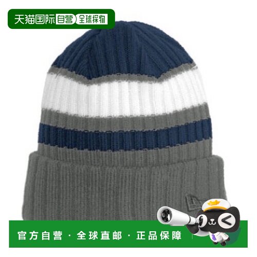 日本直邮New Era 针织刺绣logo帽 [NE3448EM006858] 针织帽
