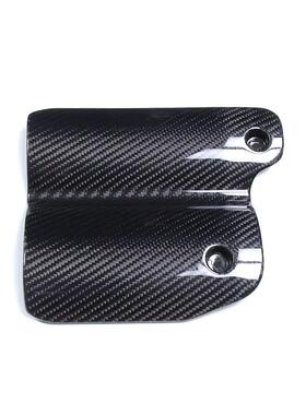 适用哈雷戴维森 Halley Sportster S 1250改装碳纤维外壳排气管盖