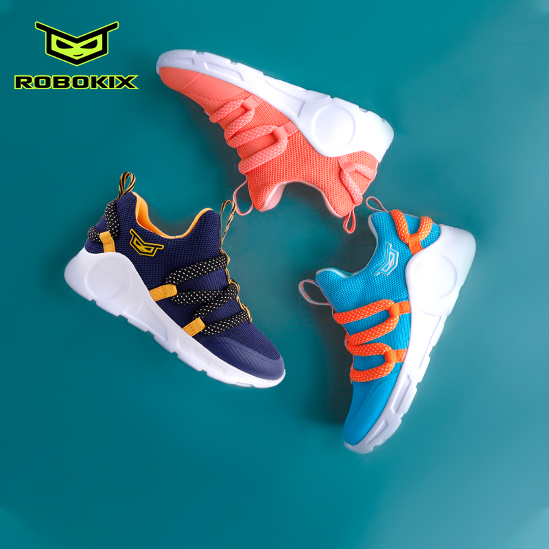 robokix秋季透气休闲风跑步鞋