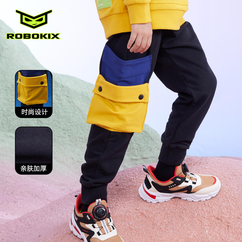 宽松洋气运动裤大口袋亲肤舒适