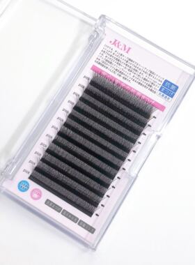 三叶草0.05嫁接睫毛3D网状自动开花一秒可开花毛超软款三笙花仙朵