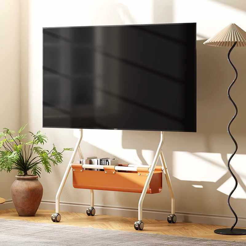 电视机落地支架可移动家用带轮挂架55/65/75/85寸通用