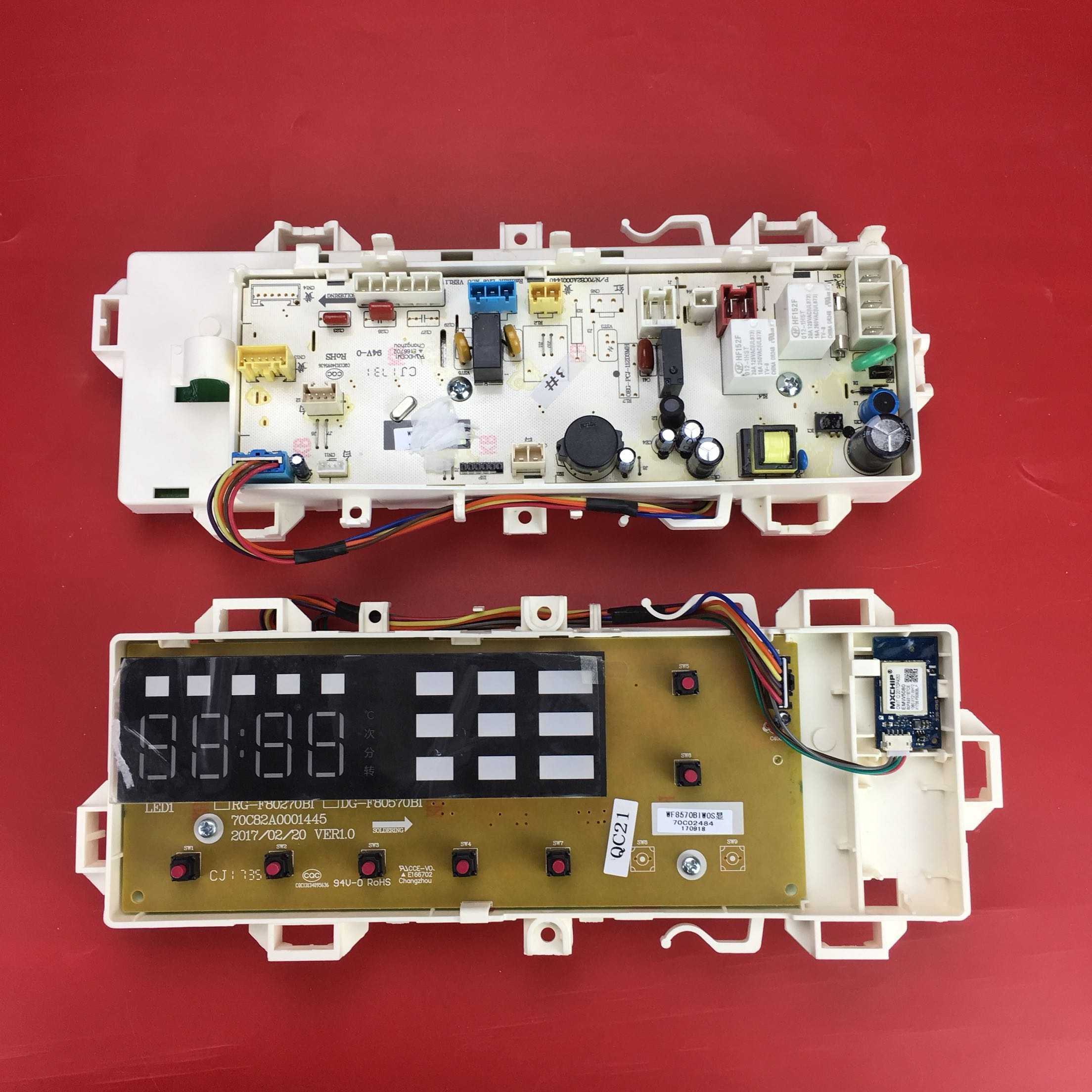 适用于三洋惠而浦滚筒洗衣机WF90BIS565S显示板主板