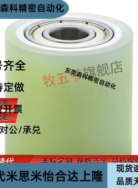 QAP02-D40-T3-d12/15/20-L50/80/100/200/250包胶滚轮