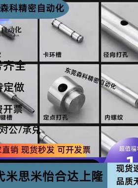 导向轴一端台阶一端内螺纹型标准型g6 SFPPA SFPSB SFPSA SCK02