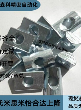 铝型材国标外投入式螺母镀锌镀镍欧标AHQ21-G306/308-M5/M6/M8