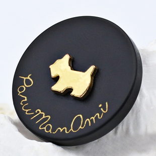 毛呢大衣钮扣配件 衬衫 可爱小狗金属树脂纽扣毛衣皮衣装 饰扣子西装