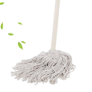 181白棉线拖把老式 木杆圆头拖把 LAUTEE 兰诗