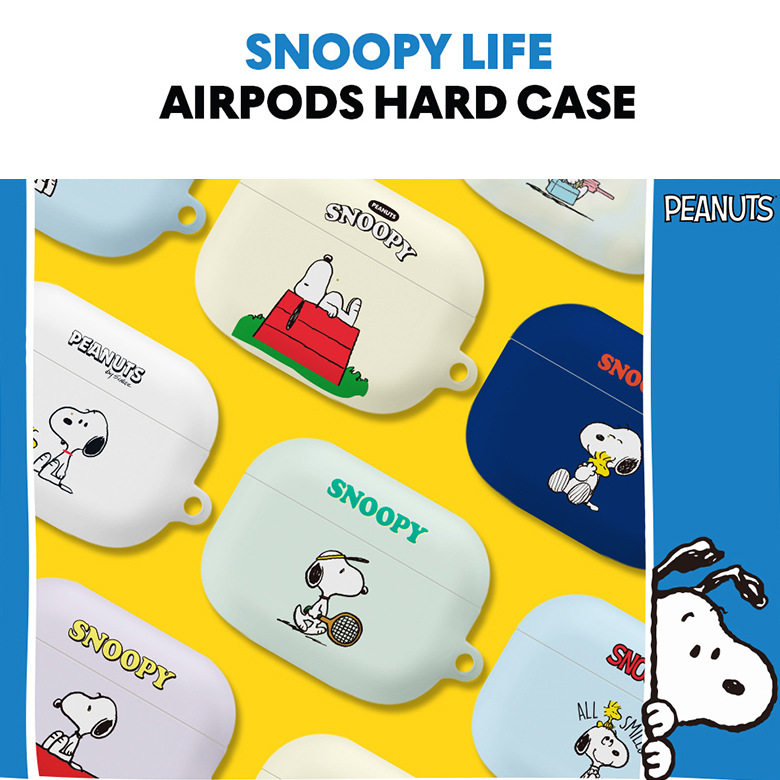 史努比AirPodsPro3代防摔耳机壳