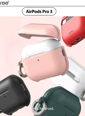 韩国正版araree适用苹果AirPods pro3耳机套彩色硅胶保护壳防摔女