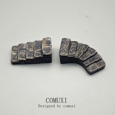 微缩小号台阶PVC摆件造景工艺品