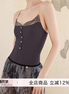 danzbaby芭蕾舞裙练功裙女裙成人短裙芭蕾半身裙蕾丝印花半裙B343