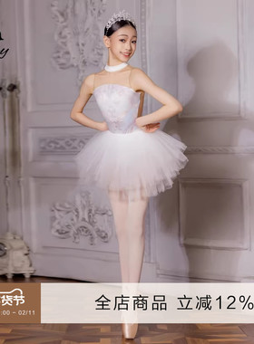 Danzbaby芭蕾舞练功服体操服体服芭蕾短裤舞蹈芭蕾儿童体服BAS47