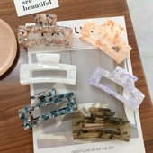 Clips for Large Hair Geometry Headwear Girl Accessories