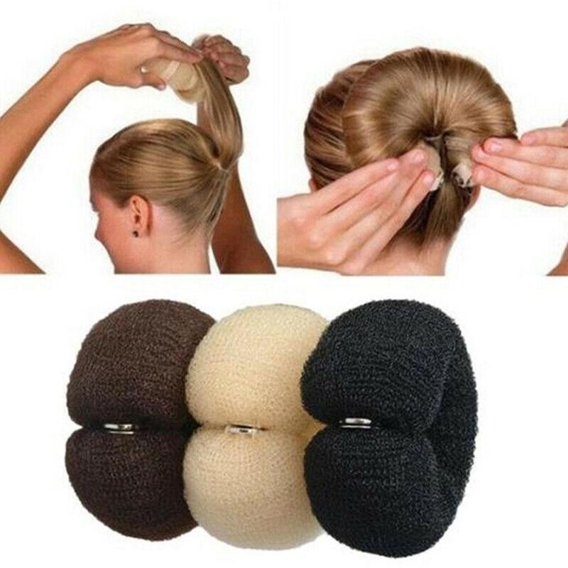 1pcs Long Buckle Nylon Hair Tie Nylon Headband Elastic Polye 饰品/流行首饰/时尚饰品新 发饰 原图主图