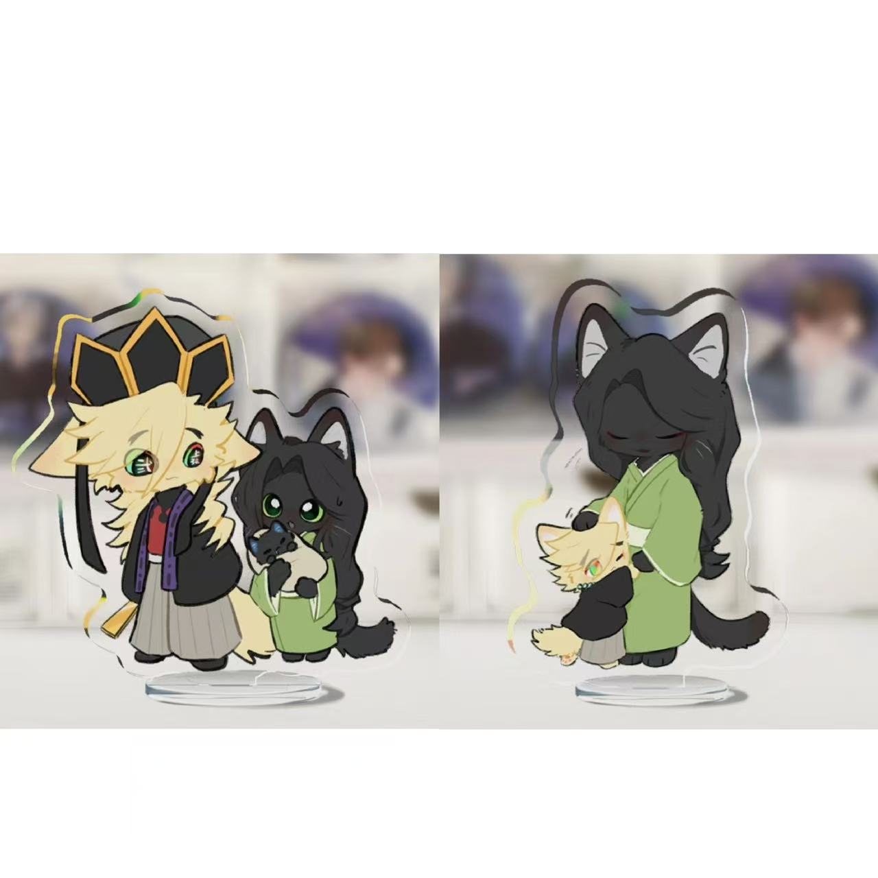 小红书同款童琴高颜值亚克力桌摆