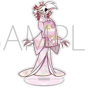 地狱客栈周边安吉尔达斯特立牌小鼻嘎亚克力砖二次元桌面摆件