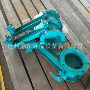 气动执行器风门 烟气管道通风风阀 止回阀 阻断管道烟气 手动风门