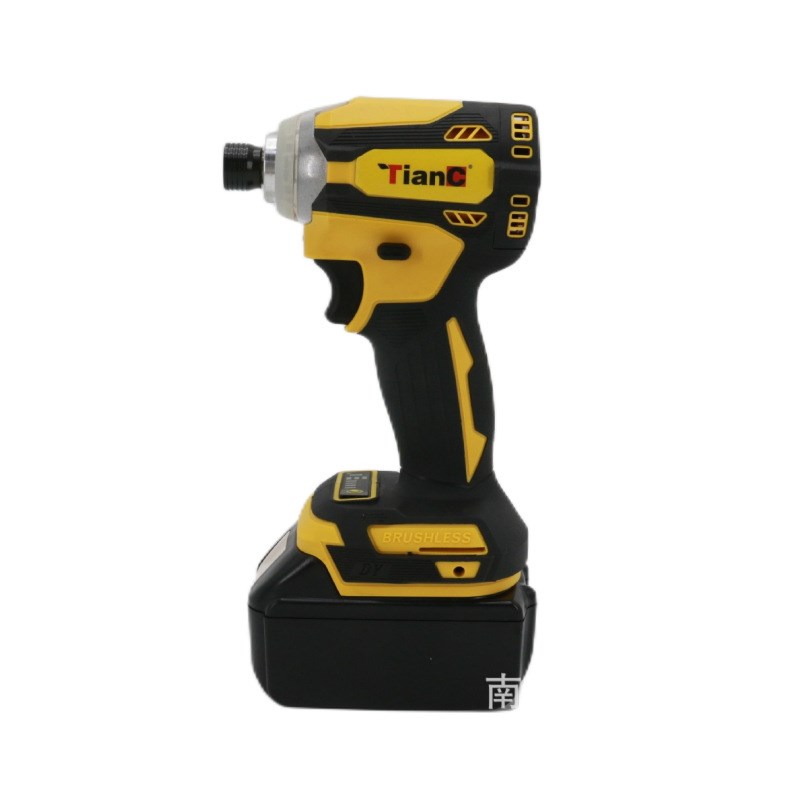 无刷充电式冲击电起子无线电动螺丝刀电批五金工具外贸