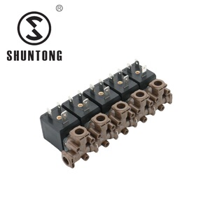 咖啡机组合电磁阀快插高温食品级AC220VDC24V塑料组合电磁阀