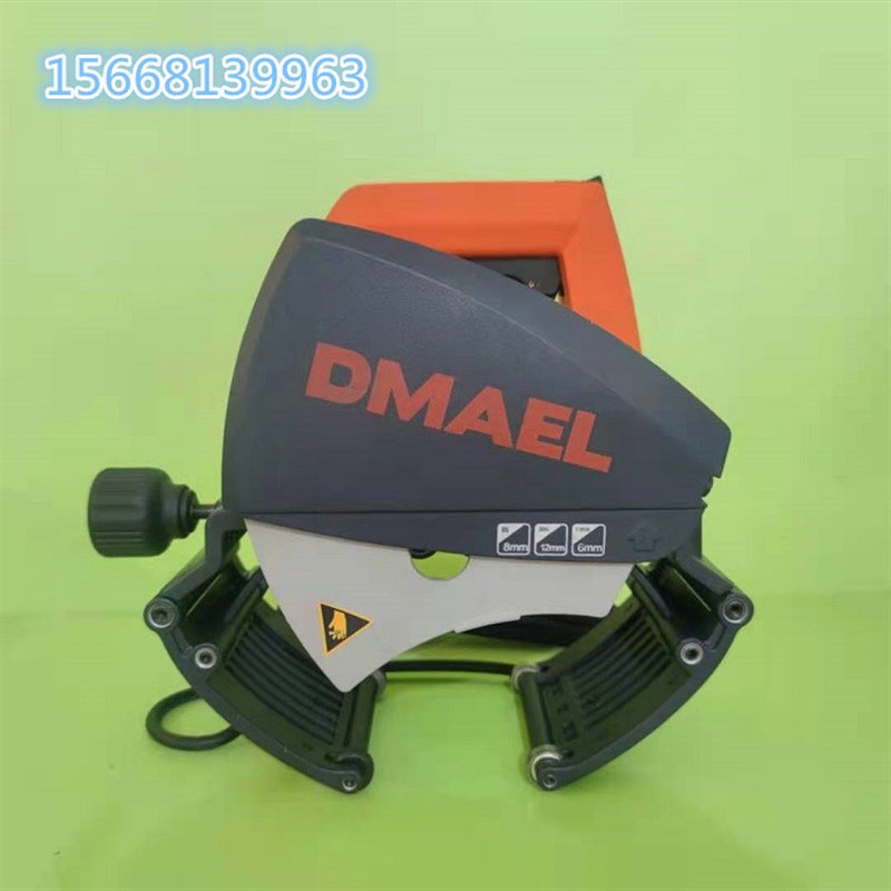 小型手提电动管道切割机钢管铝管铜管PC管切割机便携式管道切断机