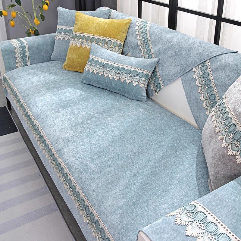2025轻奢沙发垫四季通用防滑座垫子高档简约现代雪尼尔套罩盖布巾,居家布艺,沙发垫,淘宝优惠券,粉丝福利购,淘宝优惠卷