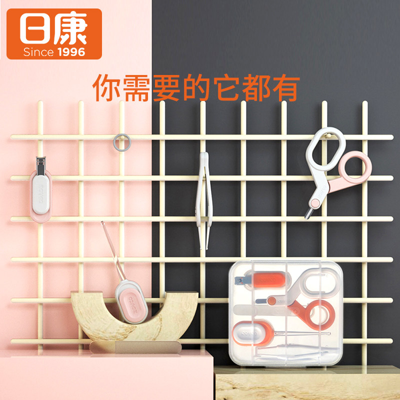 日康宝宝专用护理套装防夹肉宝宝专用指甲钳节能LED发光耳勺