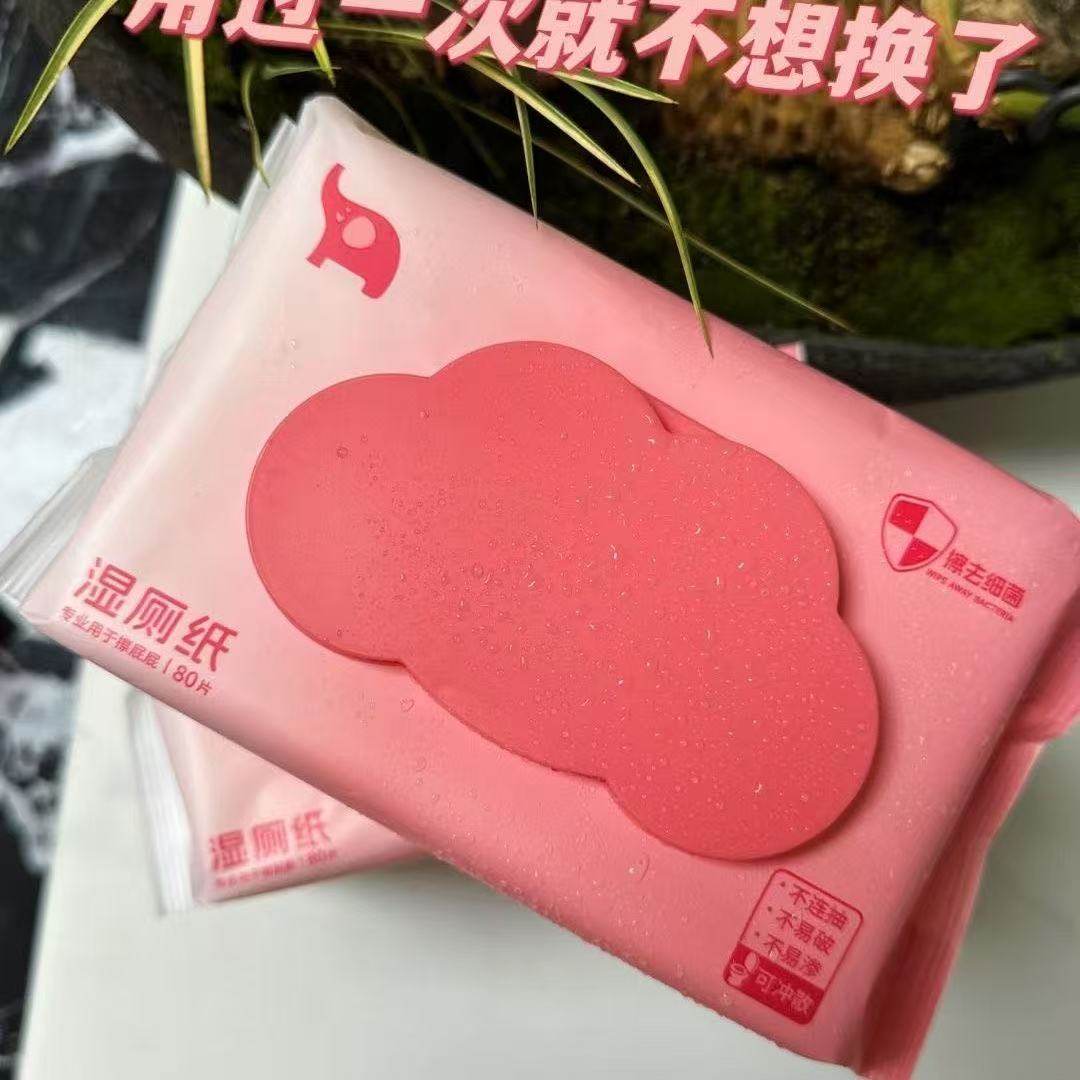 棉叮当湿厕纸湿厕纸家庭装母婴适用可降解升级款家用厕用湿巾纸巾