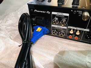 先锋cdj3000打碟机djma9混音台v10电源线带卡口配件电源电路插线