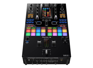 全新先锋djm Scratch两路带显示屏黑胶唱机搓碟搓盘dj混音台 s11