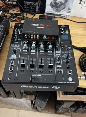 DJM-900Nxs2四通道专业dj混音台内置声卡加正品莱恩sl4 加机箱加