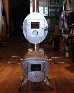 挪威G-Stove不锈钢可折叠柴火炉取暖炉户外露营柴火炉取暖炉