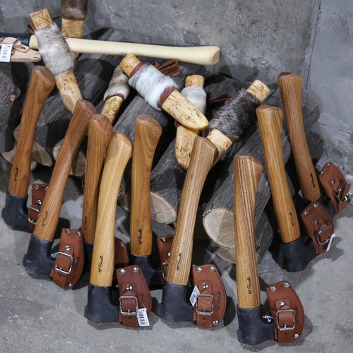 roselli短柄红榆木露营徒步斧户外露营斧bushcraft斧户外斧