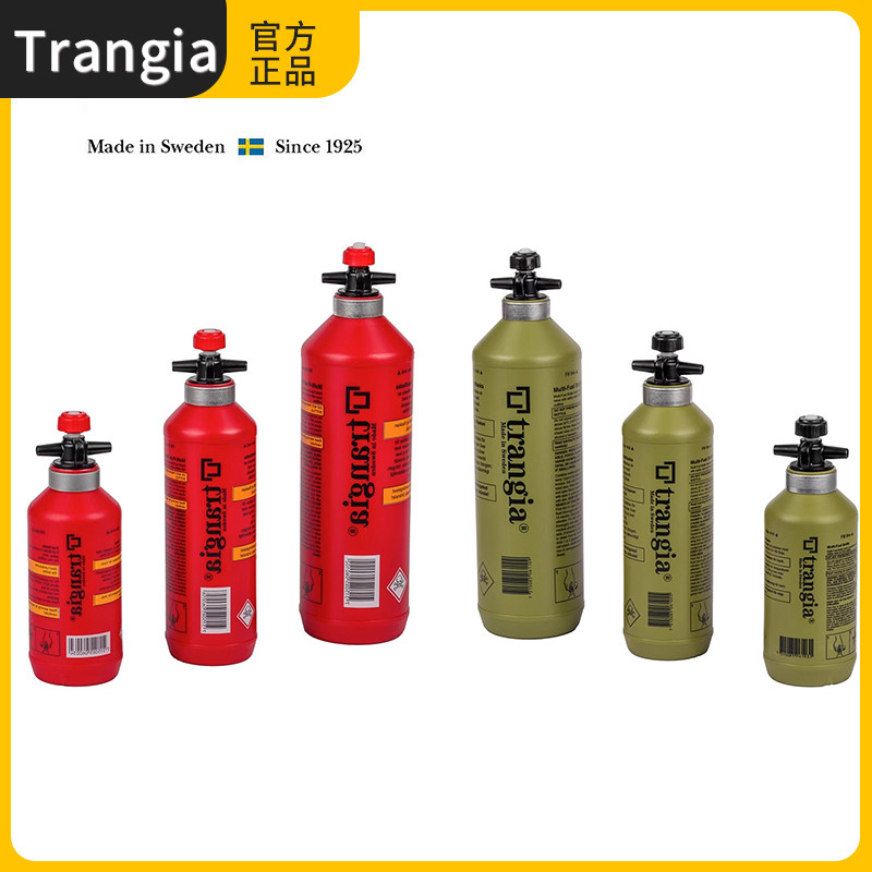 【乐物露营】瑞典原装Trangia户外露营酒精备用储油瓶野营燃料瓶图片