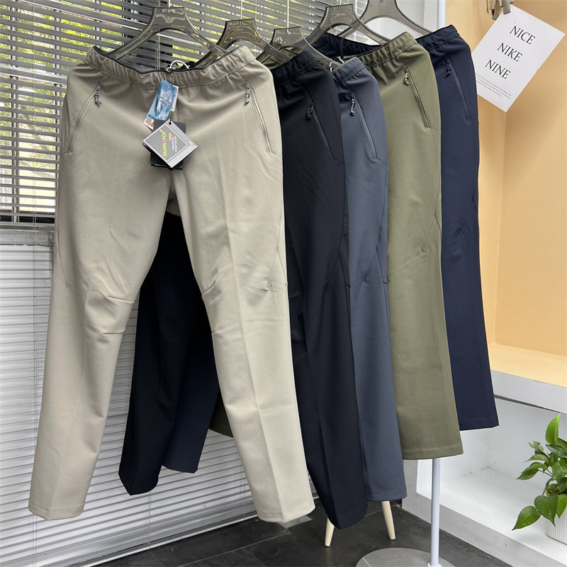 秋冬裤王！口碑款男女户外3D立裁软壳长裤三防冲锋裤直筒休闲长裤