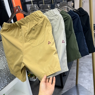 三角标系列！速干透气！版型出色！夏季男士机能风运动休闲短裤