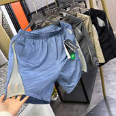 透气侧拉链短裤 Leavo 夏男士 金属尼龙轻量薄款 Johnson意式 高端